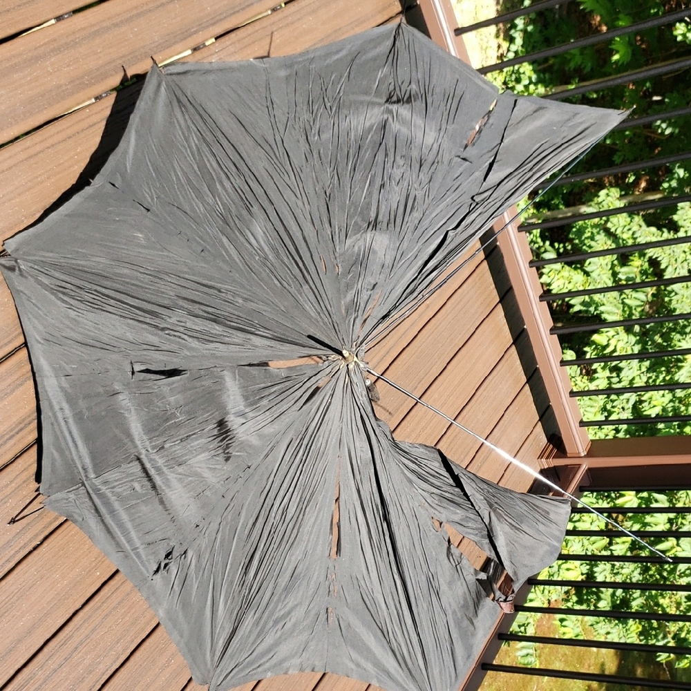 Black Inverted Umbrella - Picture 8 of 16